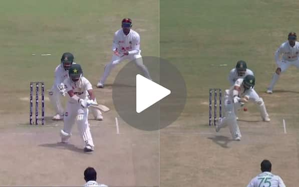 [Watch] Saud Shakeel Records 1st Duck In Test Cricket As Shakib Dismisses Him With A Ripper